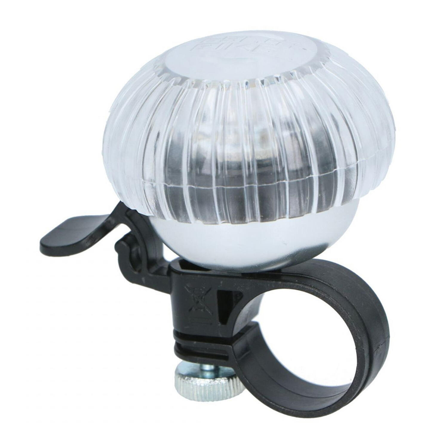 Fahrradglocke, LED Damen und Herren Schwarz 2/2
