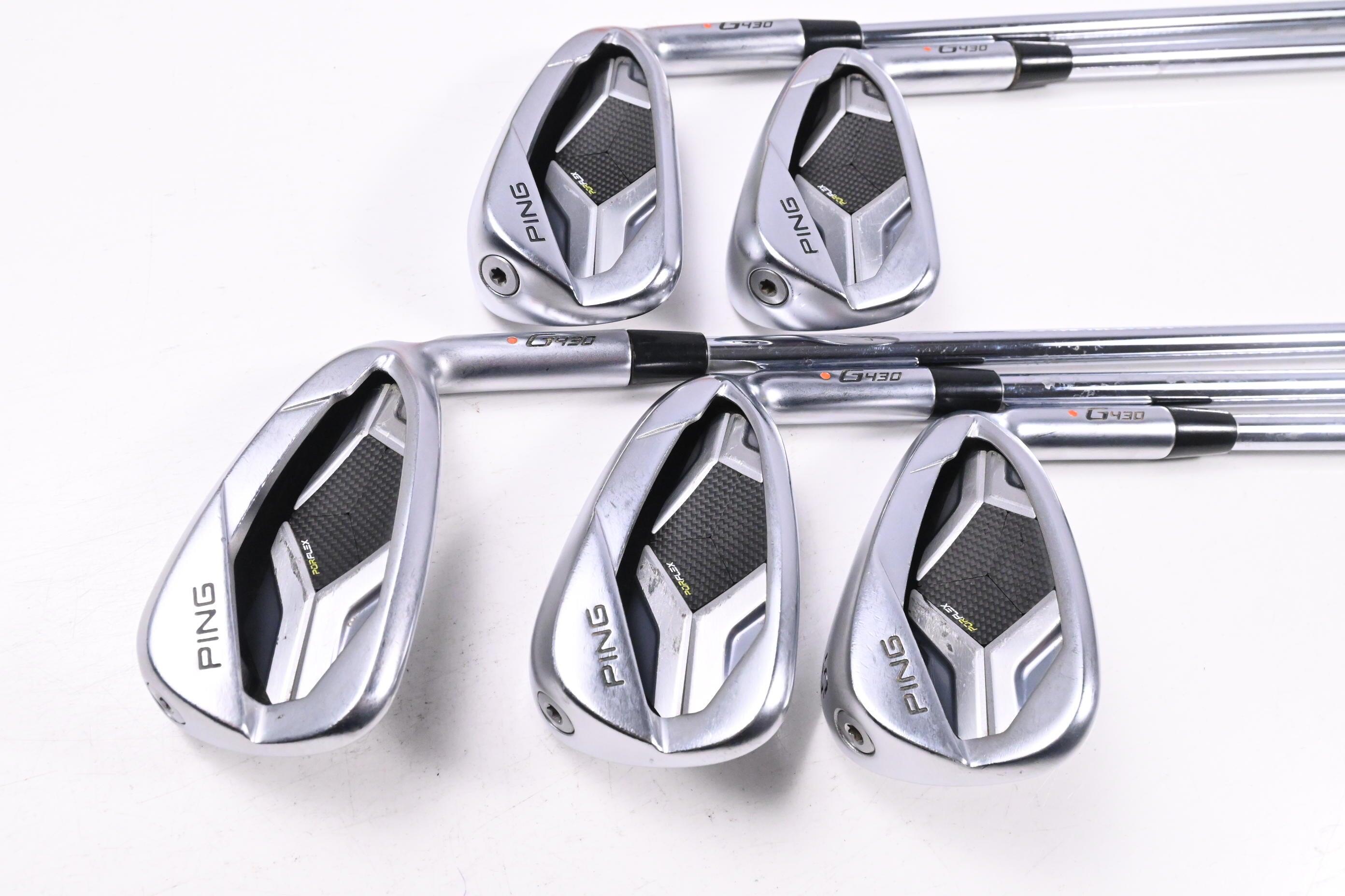 Ping G430 Irons / 6-PW / Orange Dot / Regular Flex Ping AWT 2.0