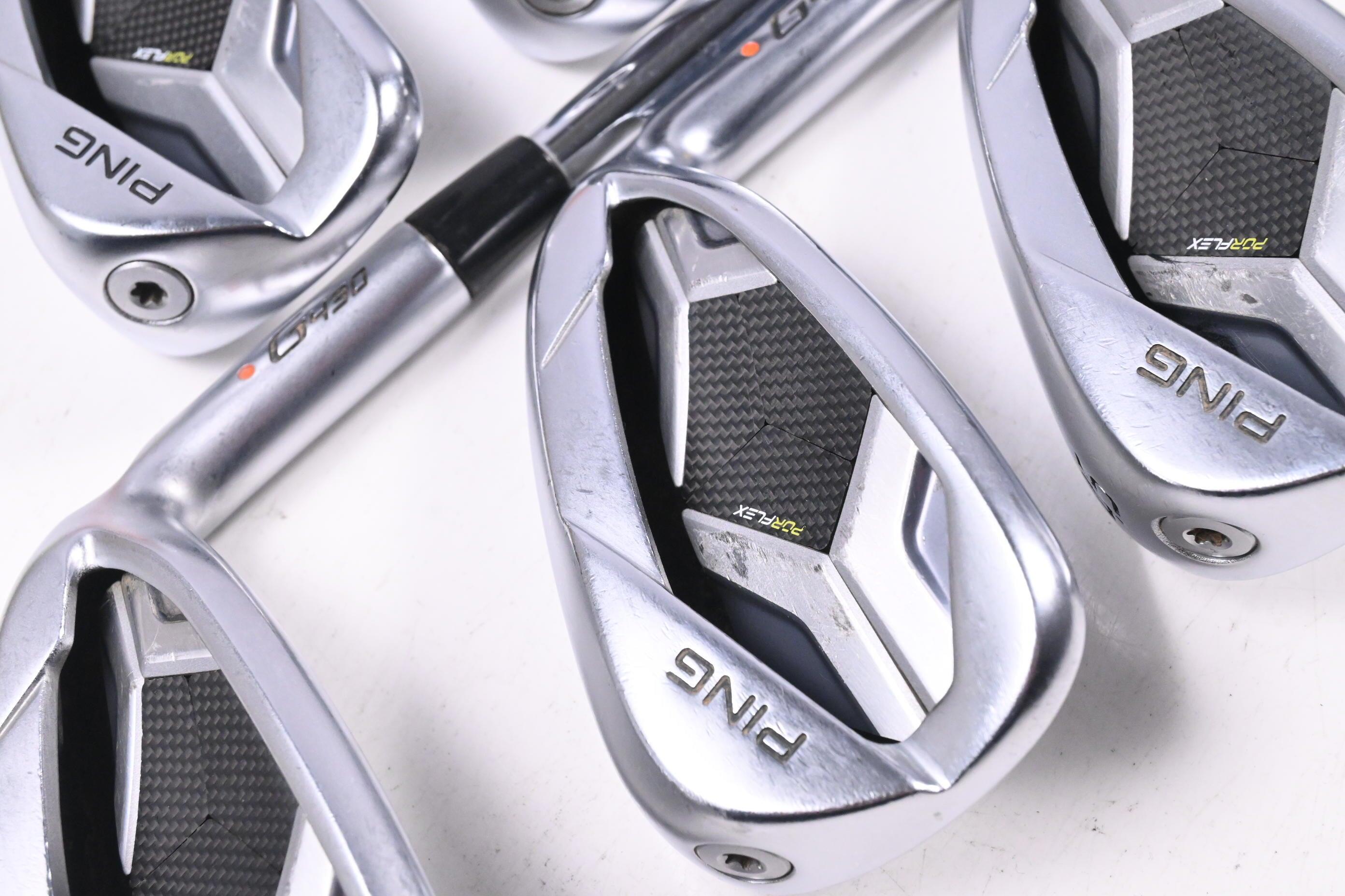 Ping G430 Irons / 6-PW / Orange Dot / Regular Flex Ping AWT 2.0