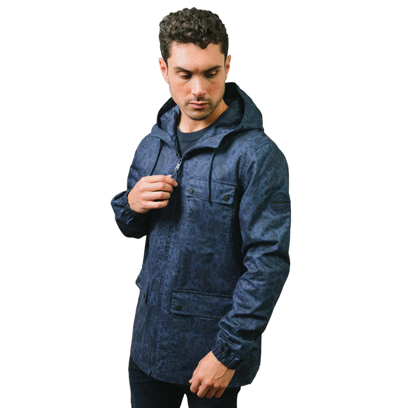 Feldjacke für Herren Marineblau 3/3