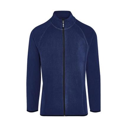 Veste Motif/style Zippé Homme (Bleu Marine)