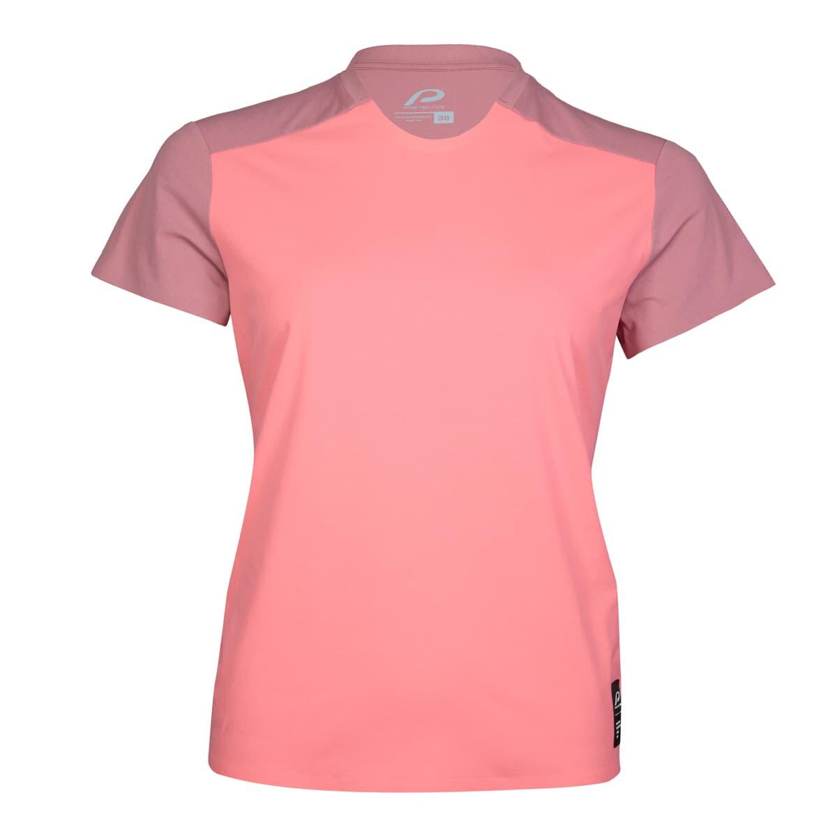Camicia da donna a maniche corte P-Rusty CB W - Bike&Active thrift rosa 2/7