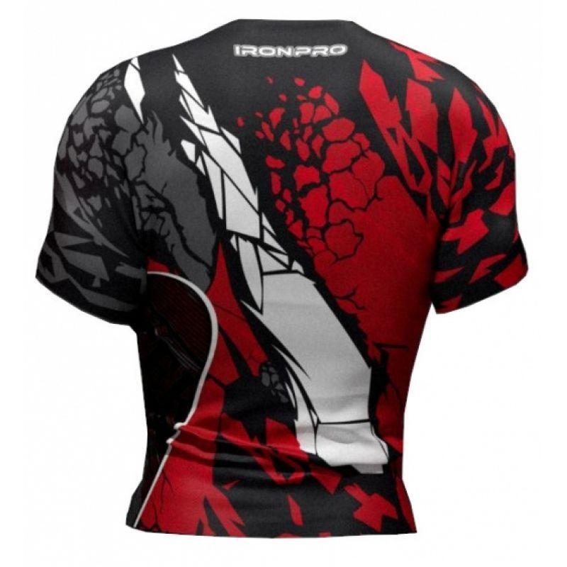 Maglietta Incrinato Uomo Masters MFC Dark Side Nero Rosso 2/6