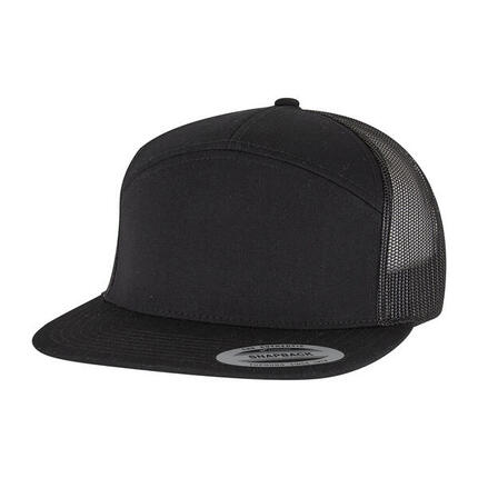Yupoong" Trucker Cap Damen und Herren Schwarz