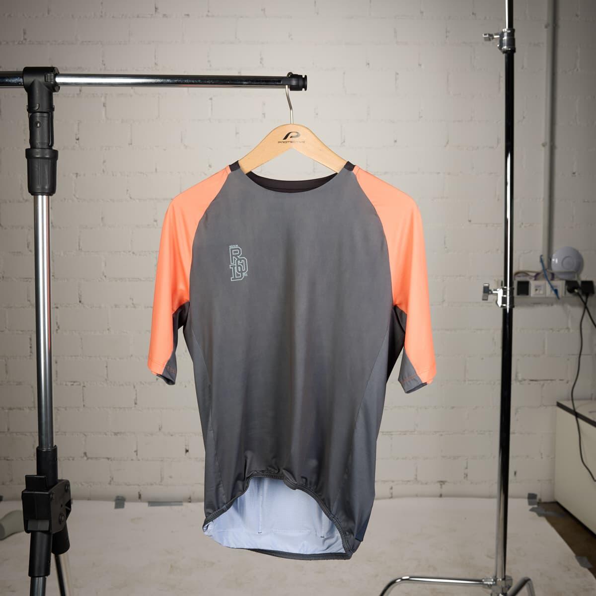 Hombre Gravel Cuello redondo Camiseta P-Spark Spiltter anthrazit 6/7