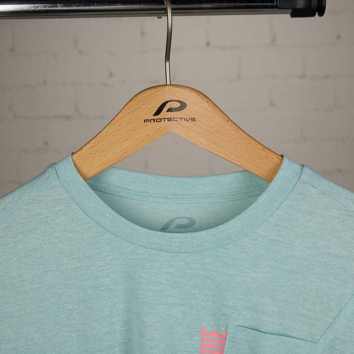 Maglia funzionale da donna P-Wildwood W azzurra - Bike&Active 4/7