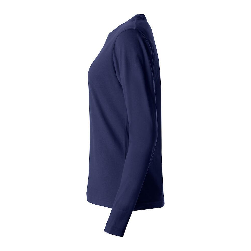 Tshirt BASIC Femme (Bleu Marine Foncé) 3/4