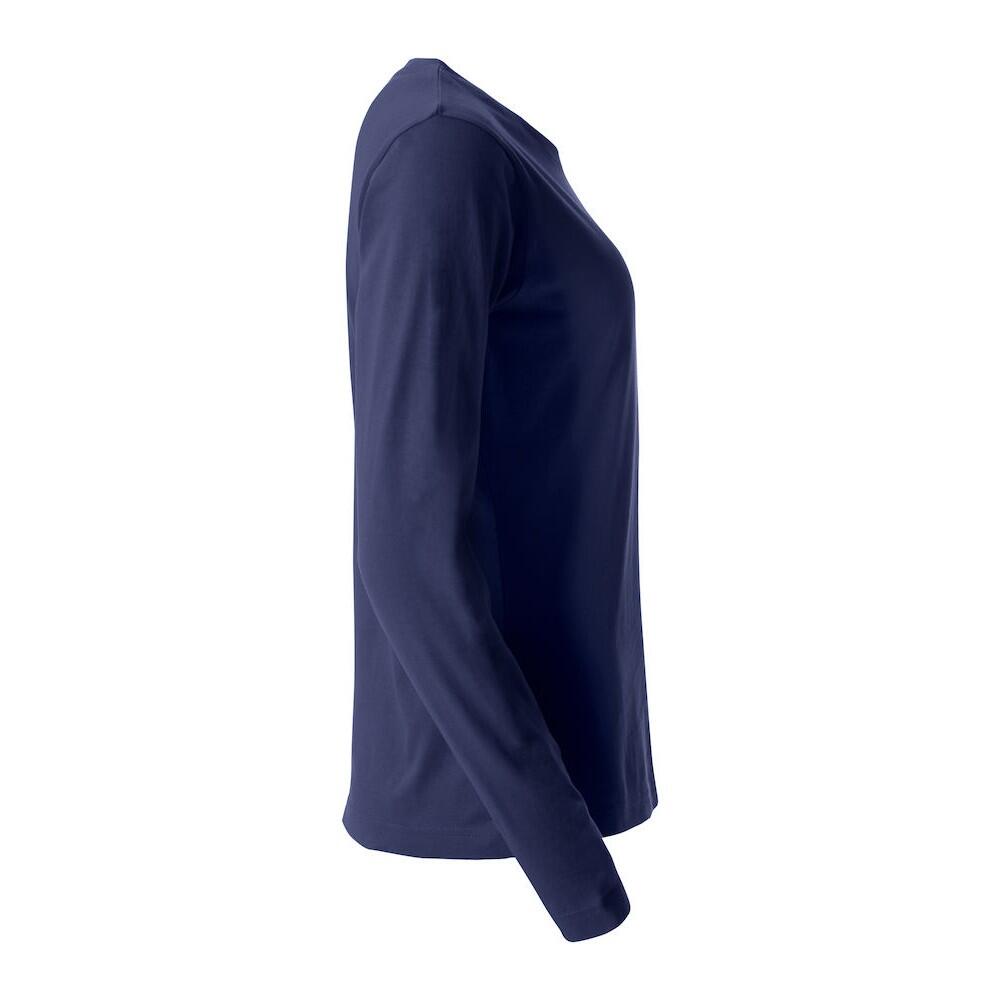 Tshirt BASIC Femme (Bleu Marine Foncé) 4/4