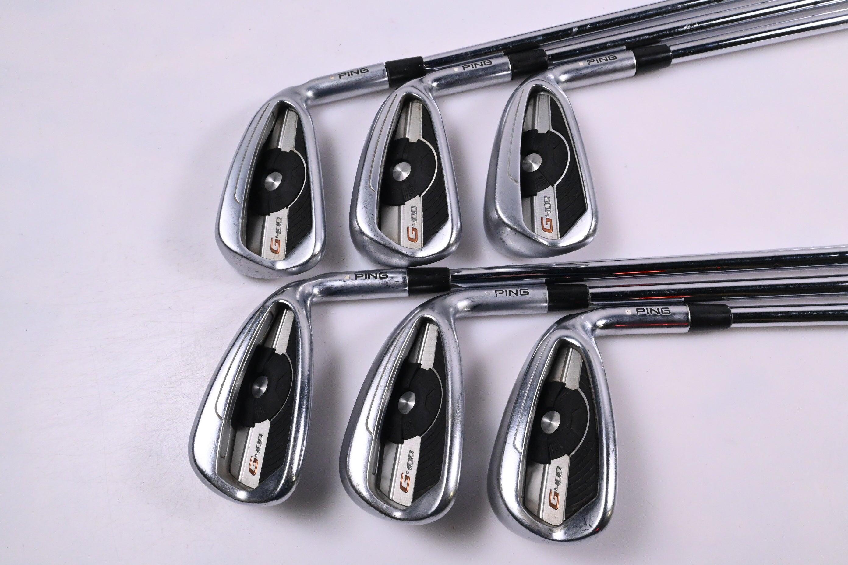Ping G400 Irons / 5-PW / White Dot / Regular Flex KBS Tour 110