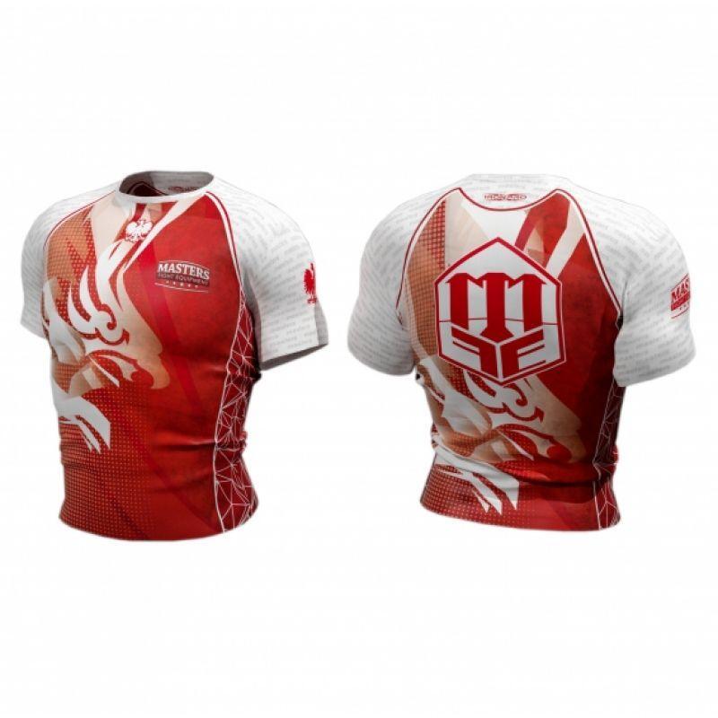 Heren MFC Patriottisch TShirt (Wit, Rood) 2/3