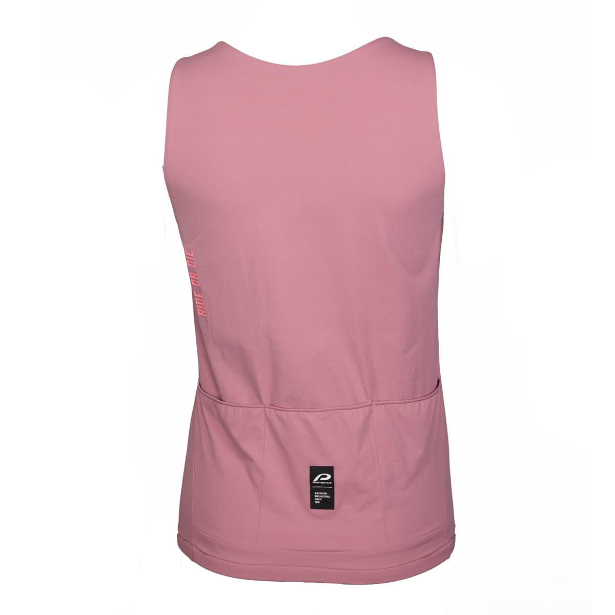 Senhora Top desportivo P- Dozen Roses malva- Bike&Active 3/7