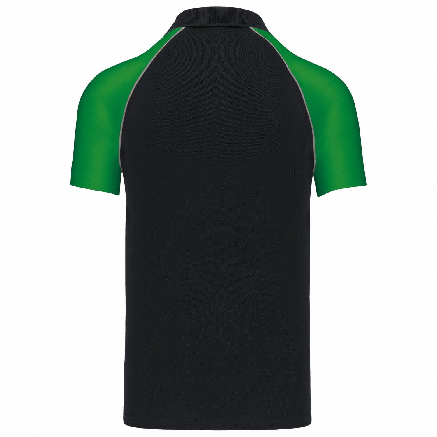 Polo Homme (Noir / Vert) 2/3