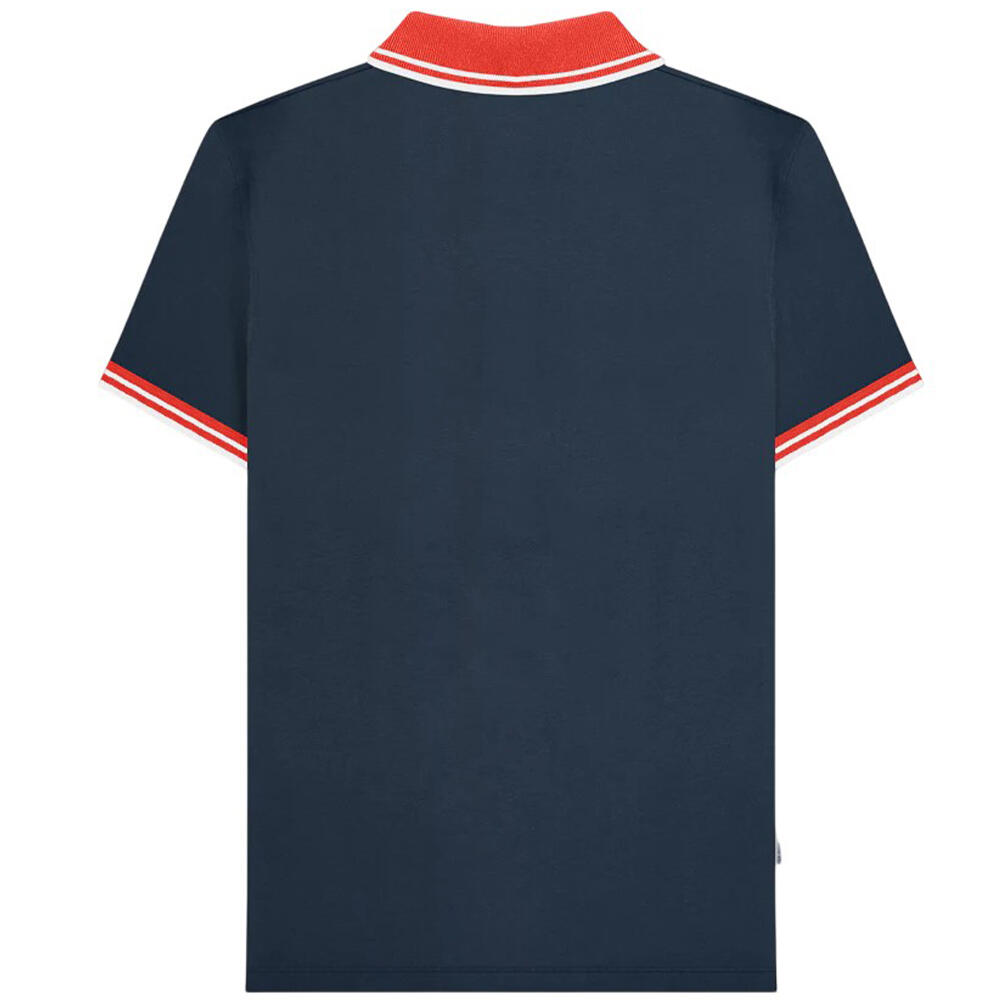 Poloshirt für Herren Marine/Rot 3/6
