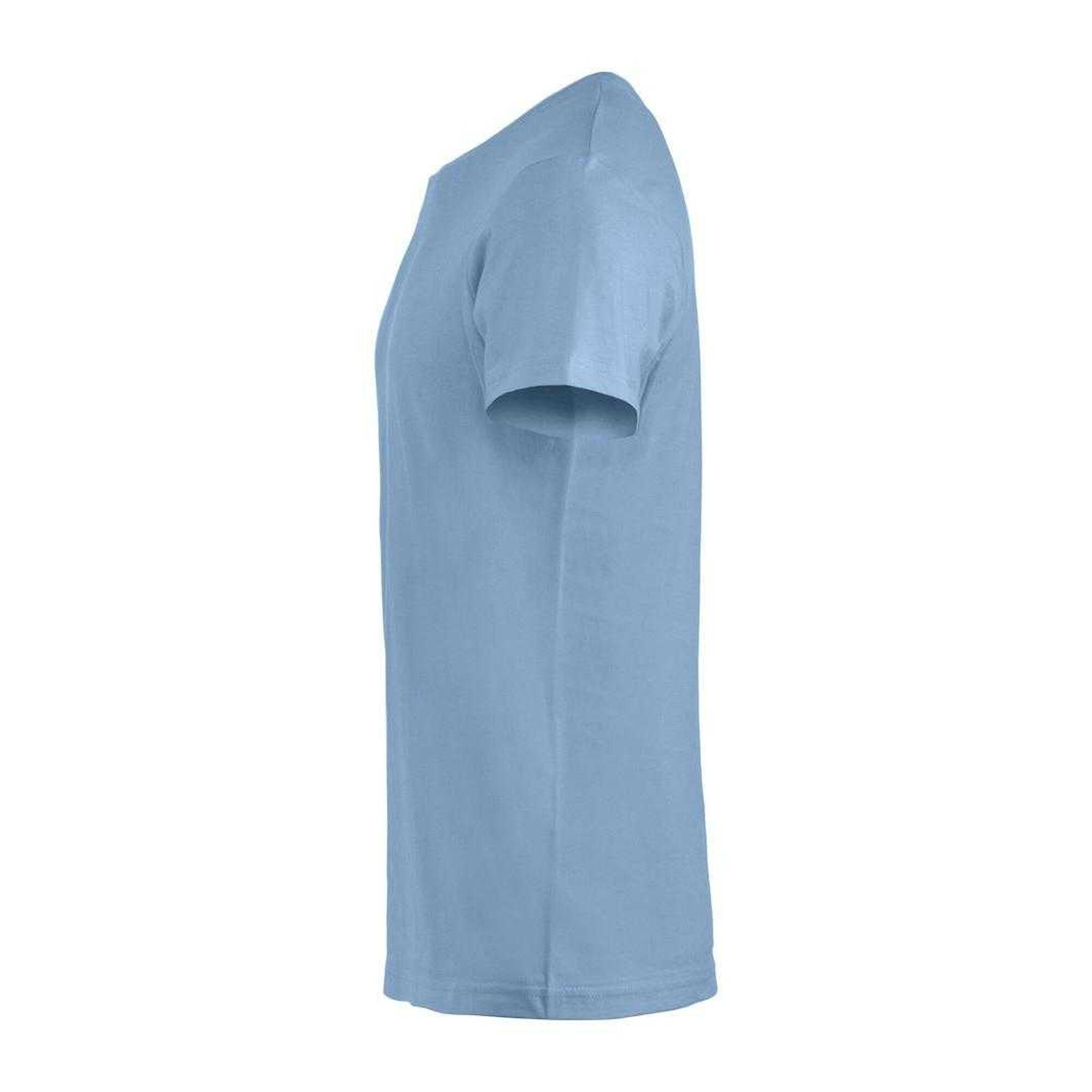 Tshirt BASIC Homme (Bleu Clair) 3/3