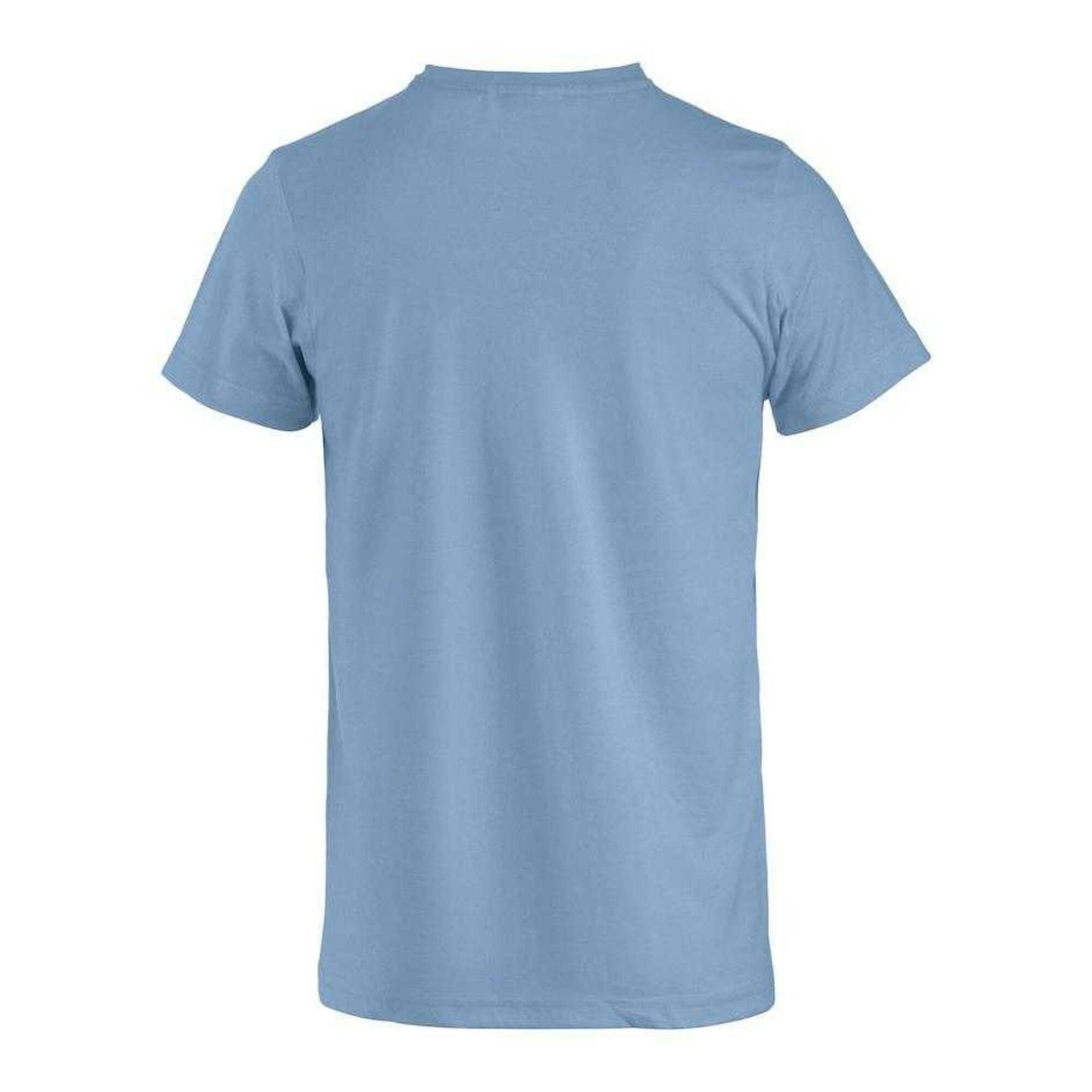 Tshirt BASIC Homme (Bleu Clair) 2/3