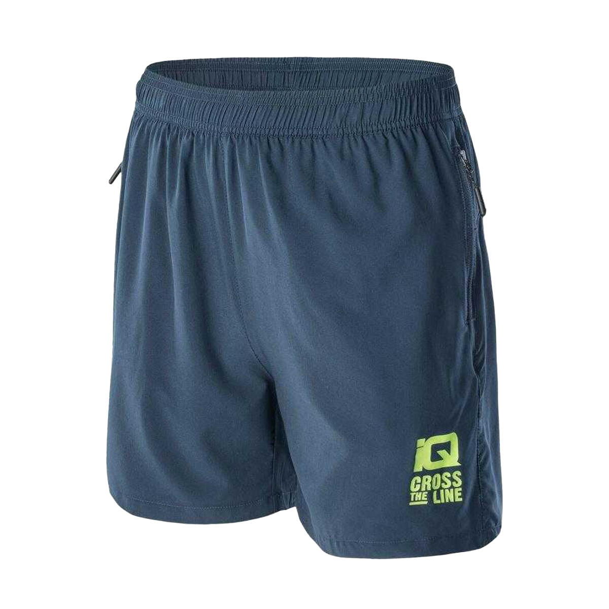 Pantaloncini Logo Uomo IQ Onre Blu Navy 3/4