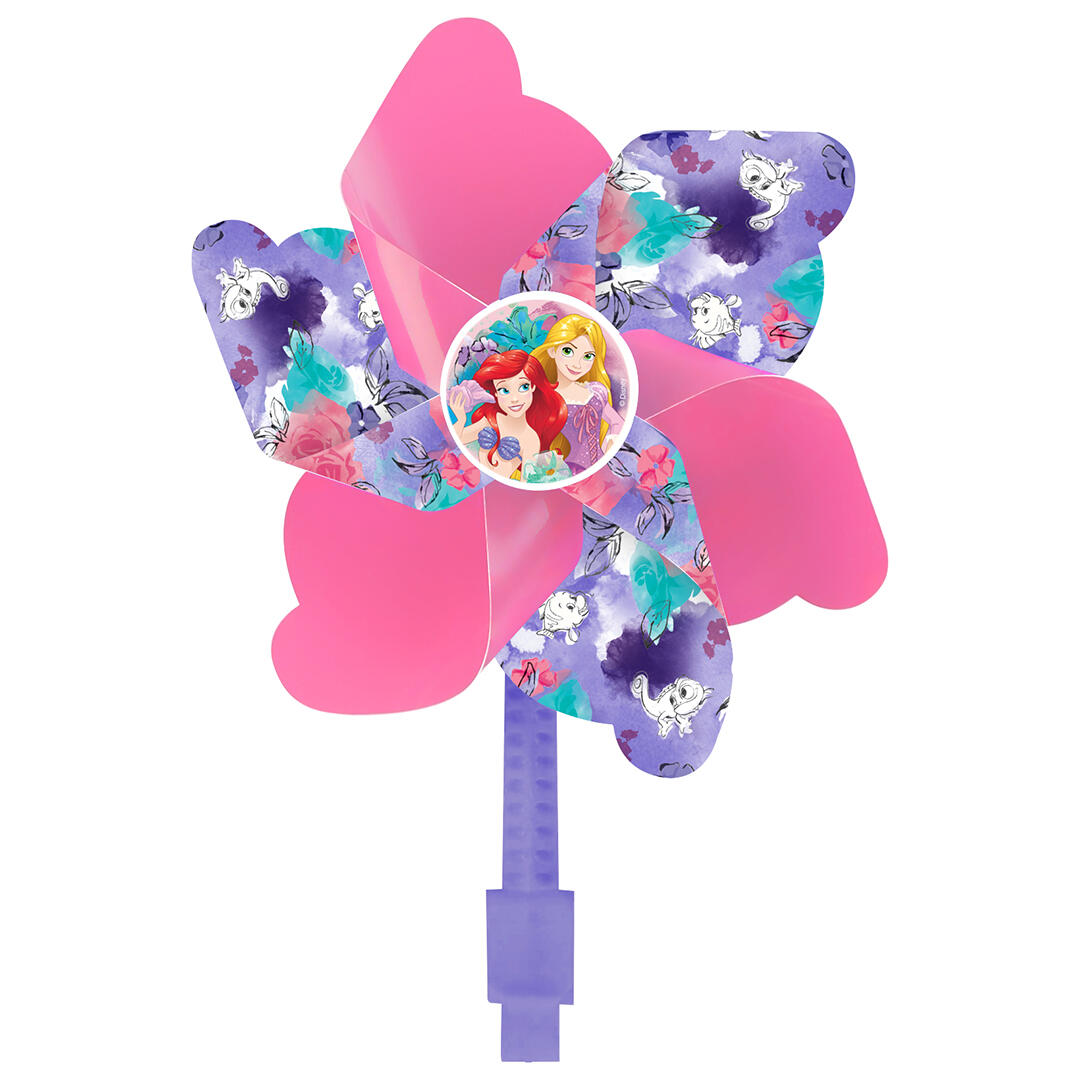 Meisjes windmolen Princess, roze-paars 1/3