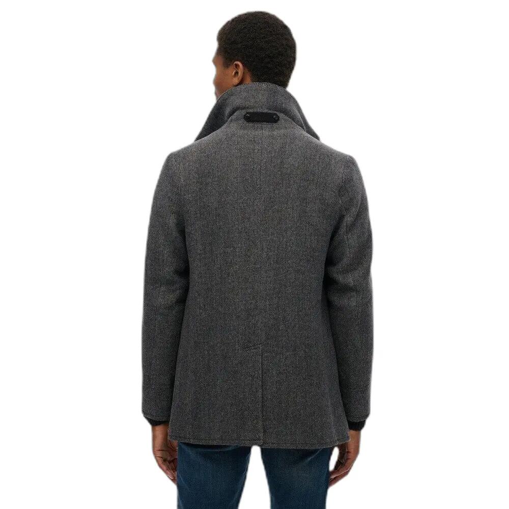 Manteau en laine mélangée Superdry Caban 5/7