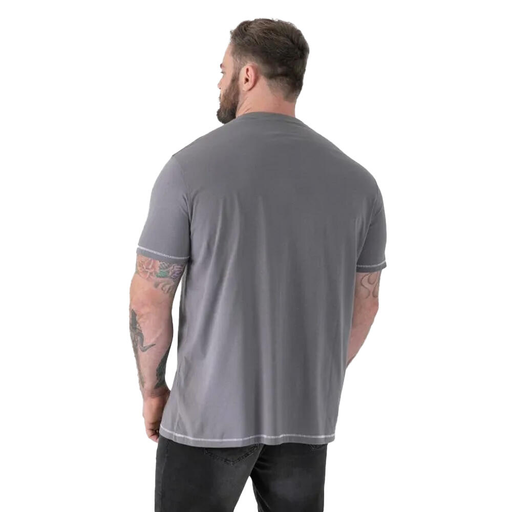 Mens Jasper D555 Gas Monkey Kingsize TShirt (Grey) 3/4