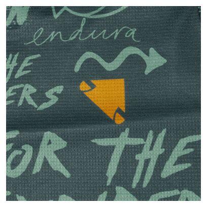 Endura Singletrack Print Langarm-Trikot für Herren, grün 5/5