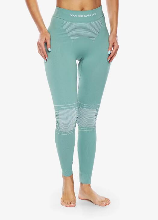Legginsy termoaktywne damskie X-Bionic Energizer 4.0 Pants Green