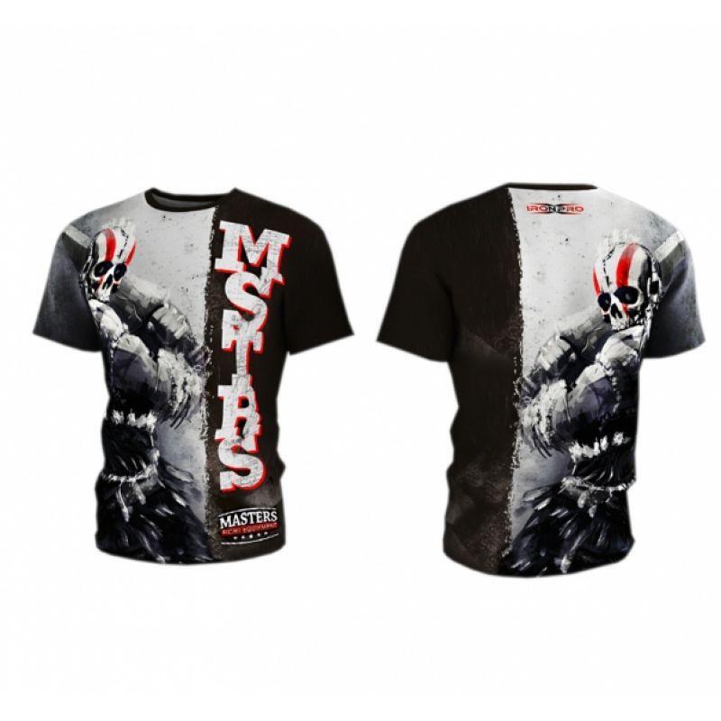 Maglietta Uomo Masters Fightwear Collection Nero Grigio 2/3