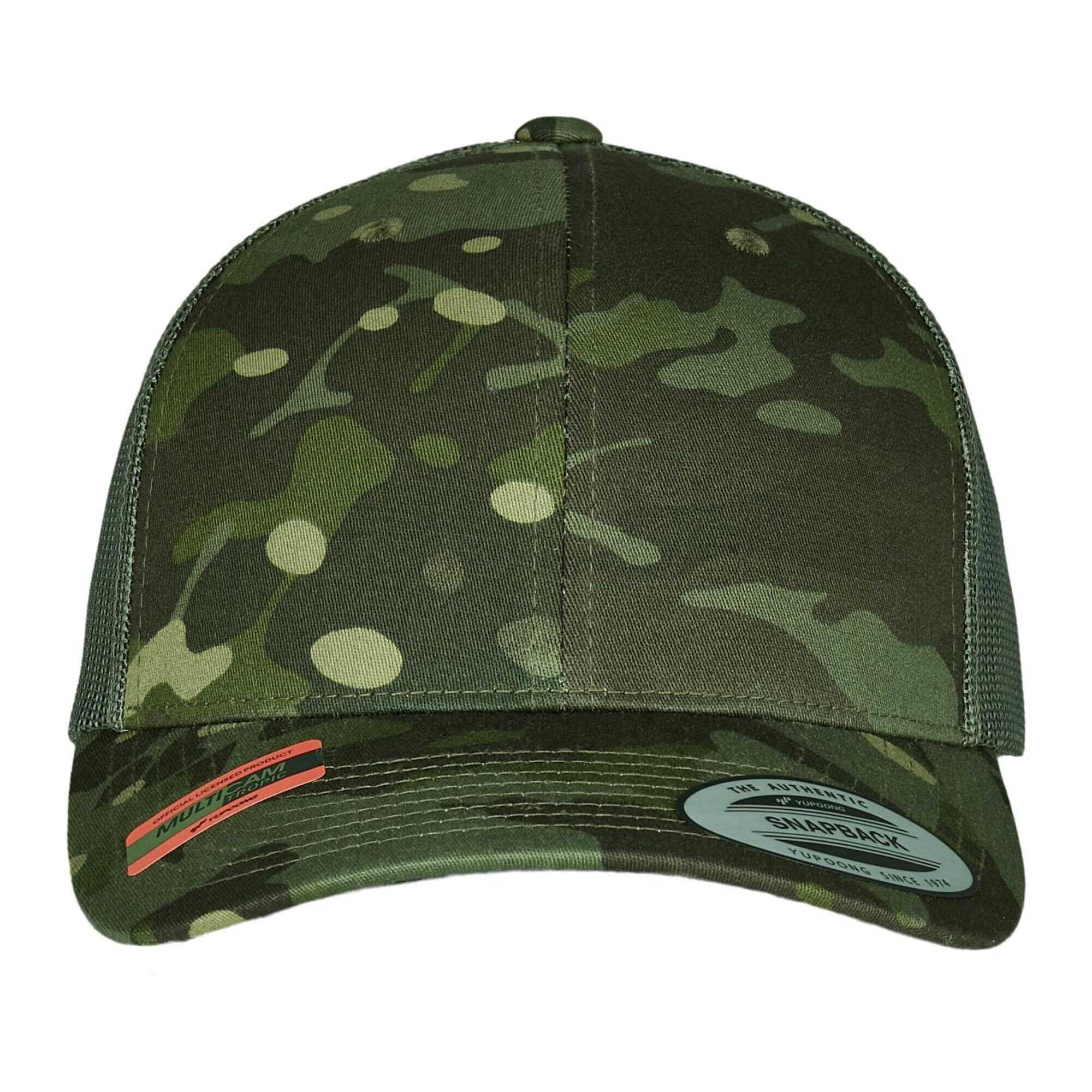 Trucker Cap für HerrenDamen Unisex, Tarnmuster Damen und Herren Multitarn 4/4