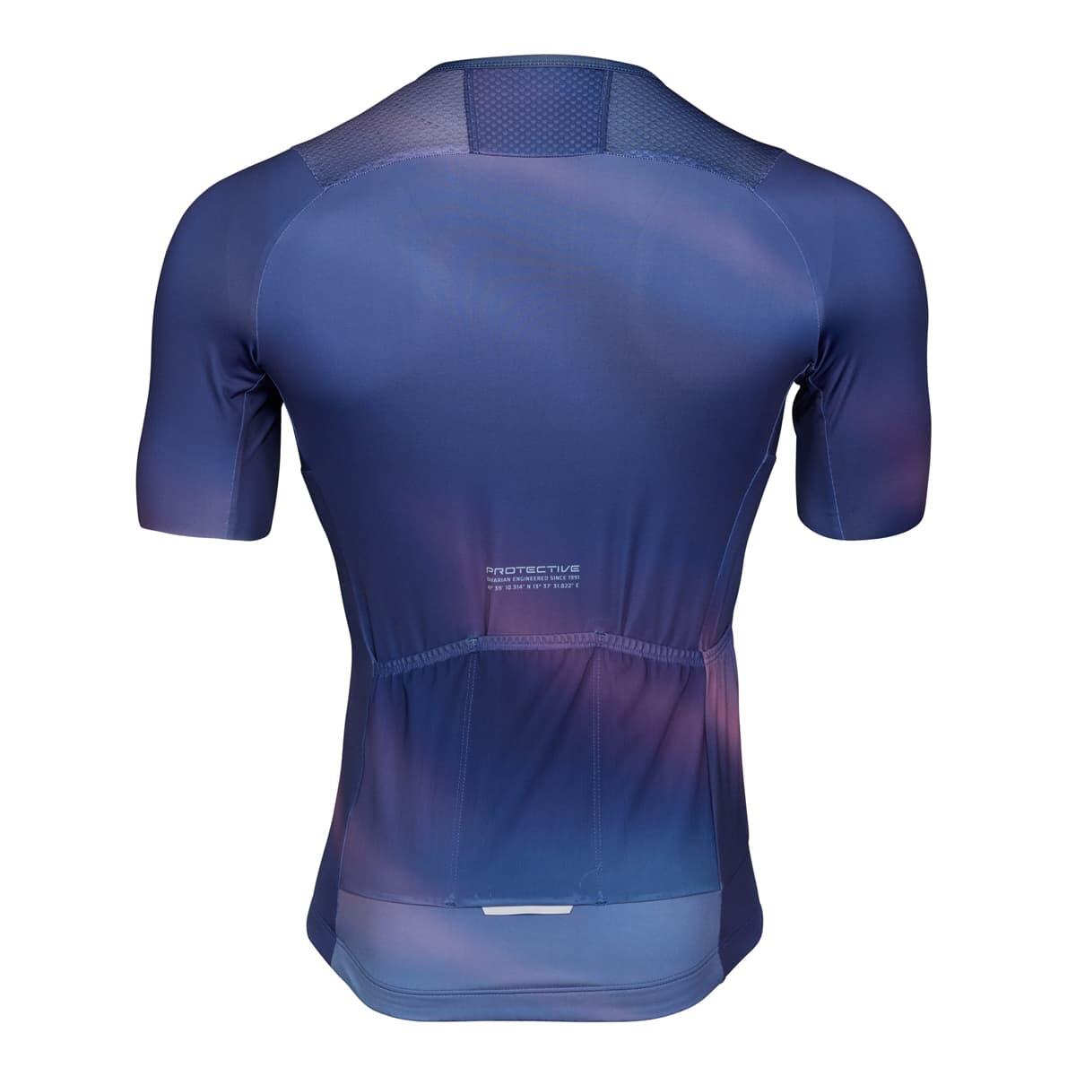 Maillot gravel homme P-Mystery bleu acier 3/7