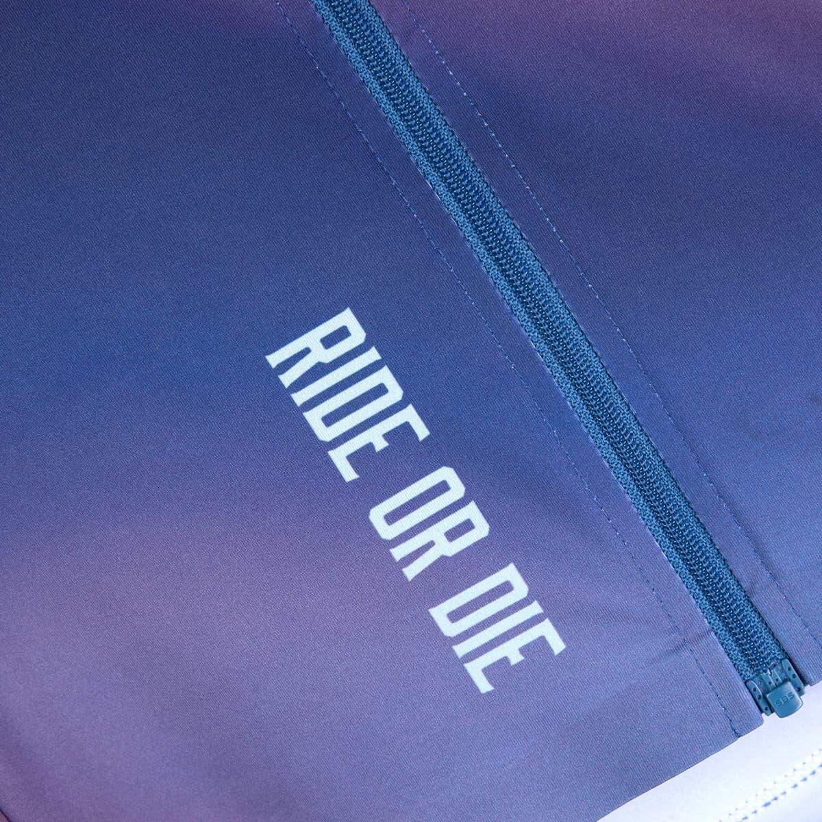 Maillot gravel homme P-Mystery bleu acier 4/7