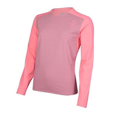 Damesshirt met lange mouwen p-gambler w- bike&active antraciet