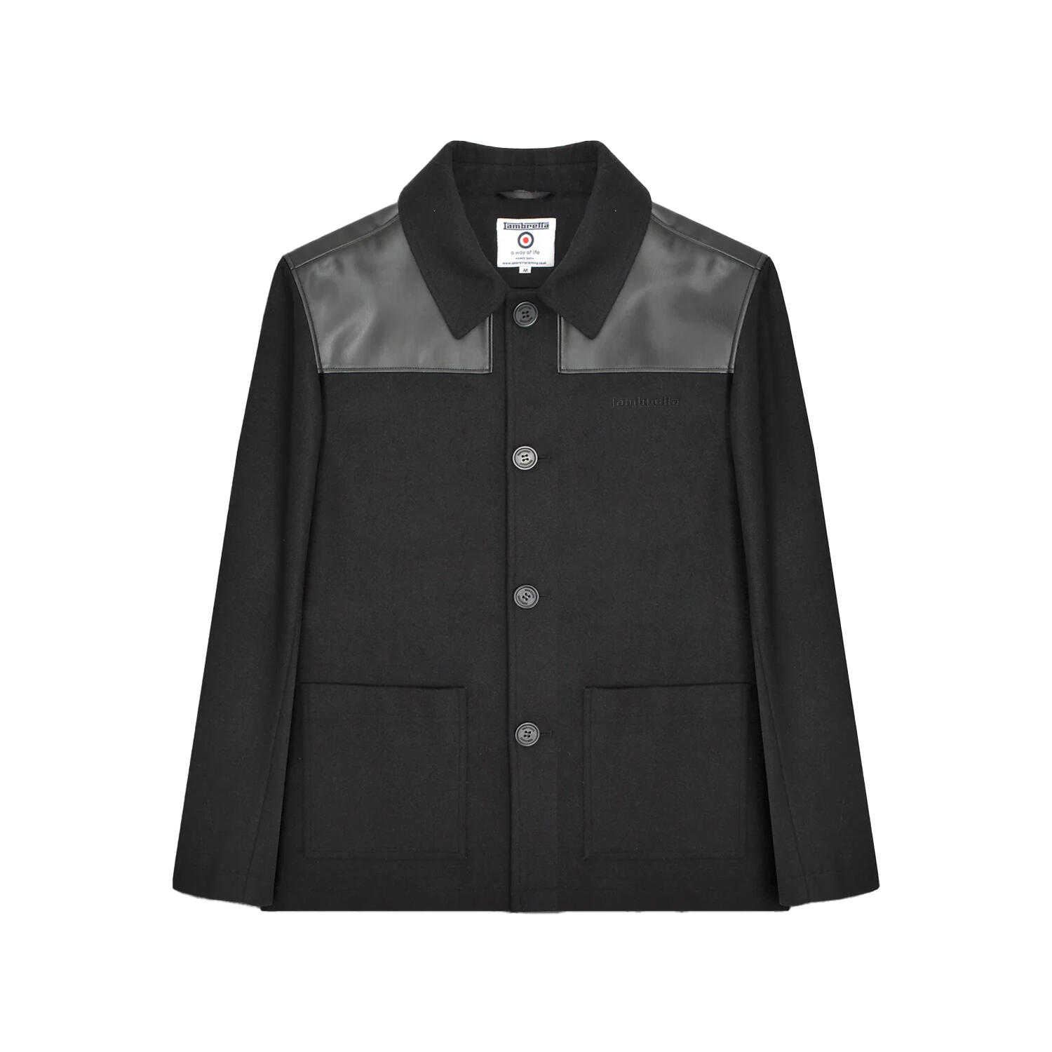"Donkey" Jacke für Herren Schwarz 2/5