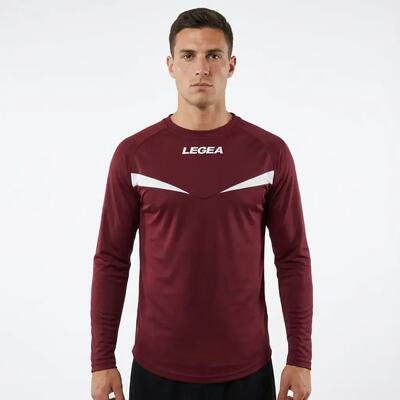 Heren hardlopen langarm t-shirt sleutelkenmerken model