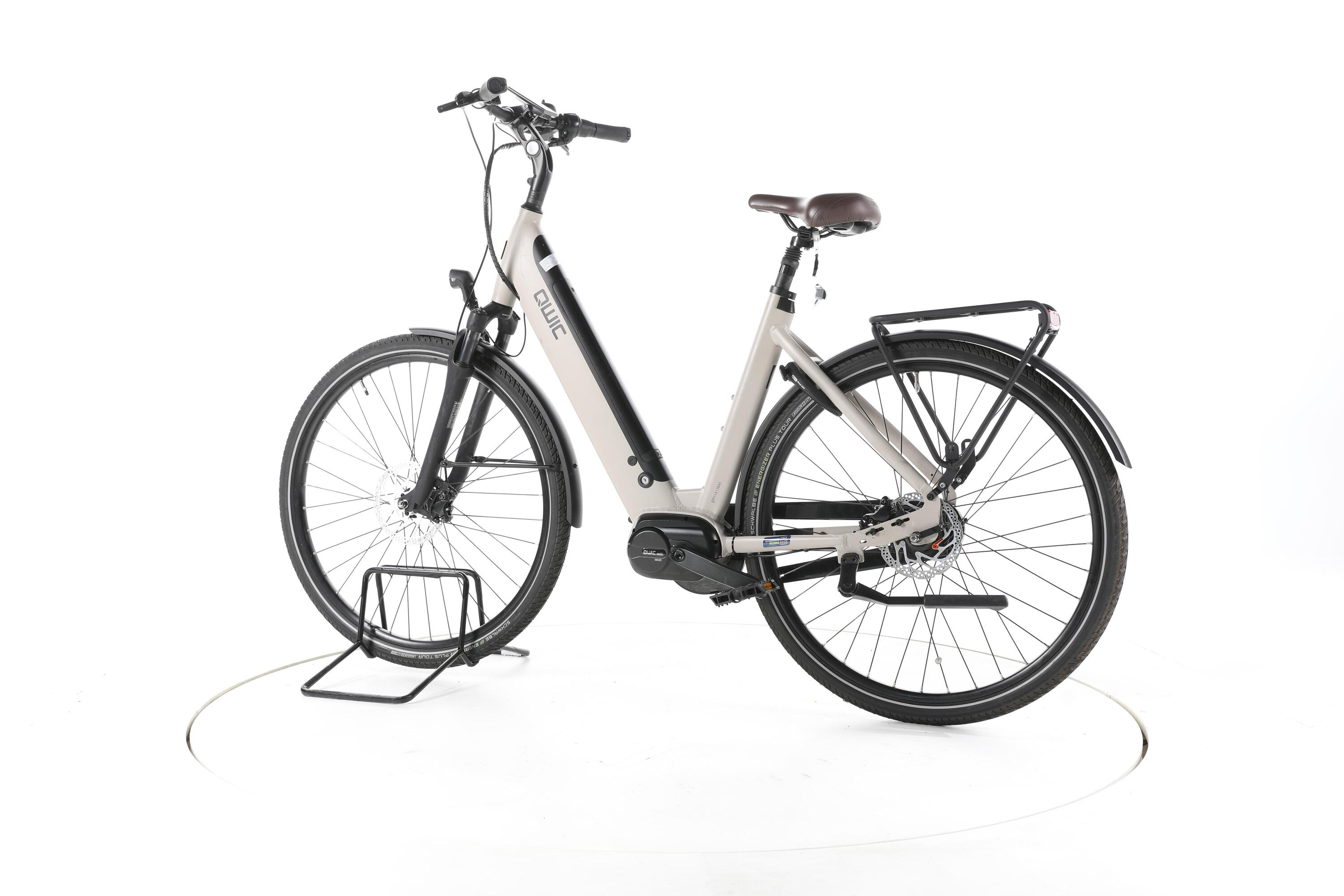 Segunda vida - QWIC Premium i MN7+ City E-Bike Cuadro bajo - Buen estado 7/7