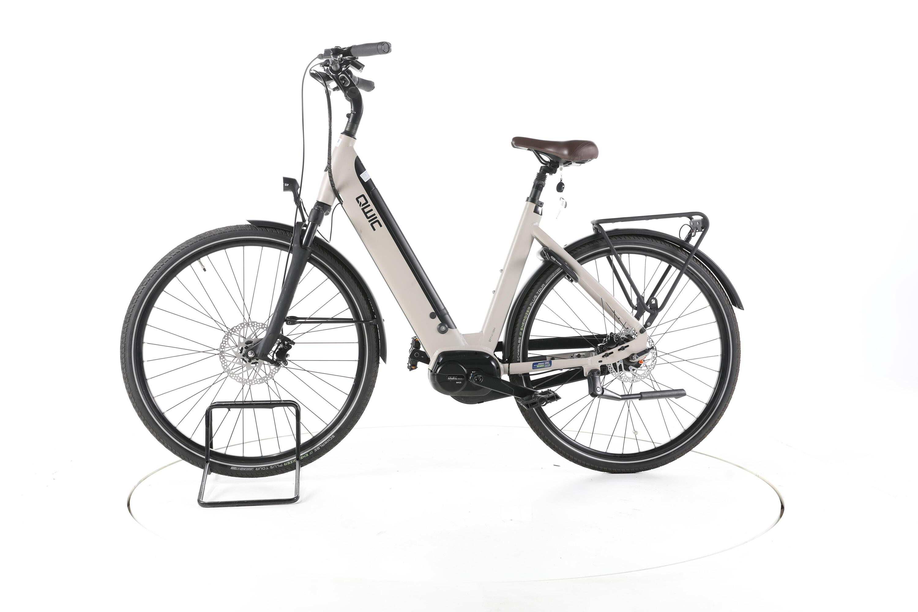 Segunda vida - QWIC Premium i MN7+ City E-Bike Cuadro bajo - Buen estado 6/7