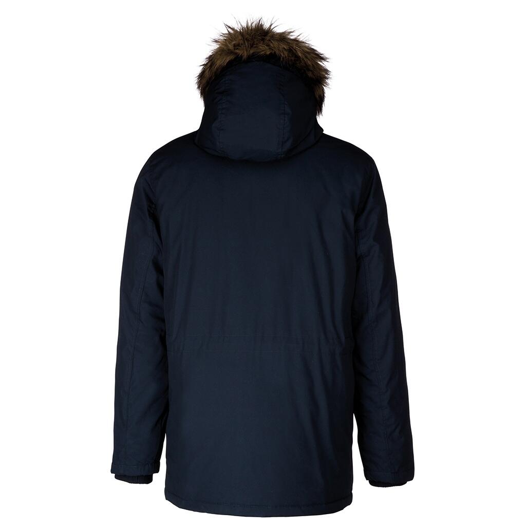 Adults Unisex Winter Parka Jacket (Navy) 2/2