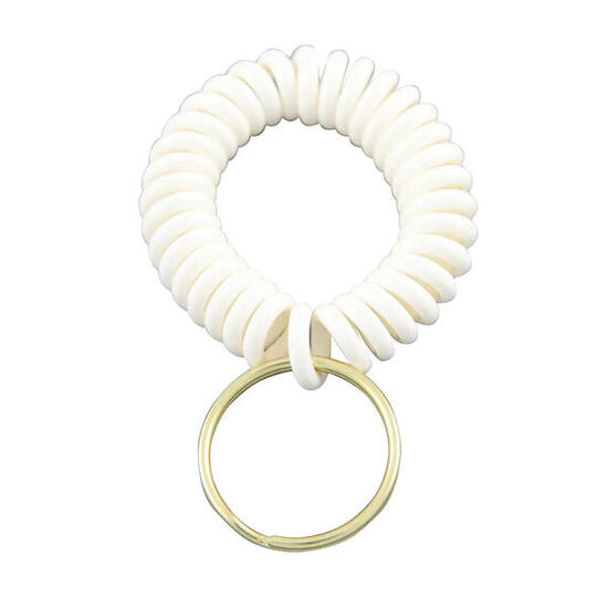 Spirale Portachiavi Fox 40 Bianco