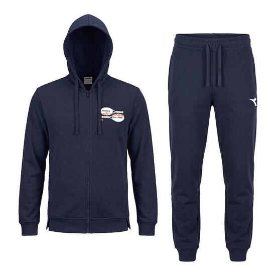 Tuta Uomo DIADORA Cotone Leggero Zip Cappuccio 102.182903