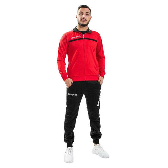 Ensemble De Survêtement TUTA ONE Homme (Rouge / Noir)