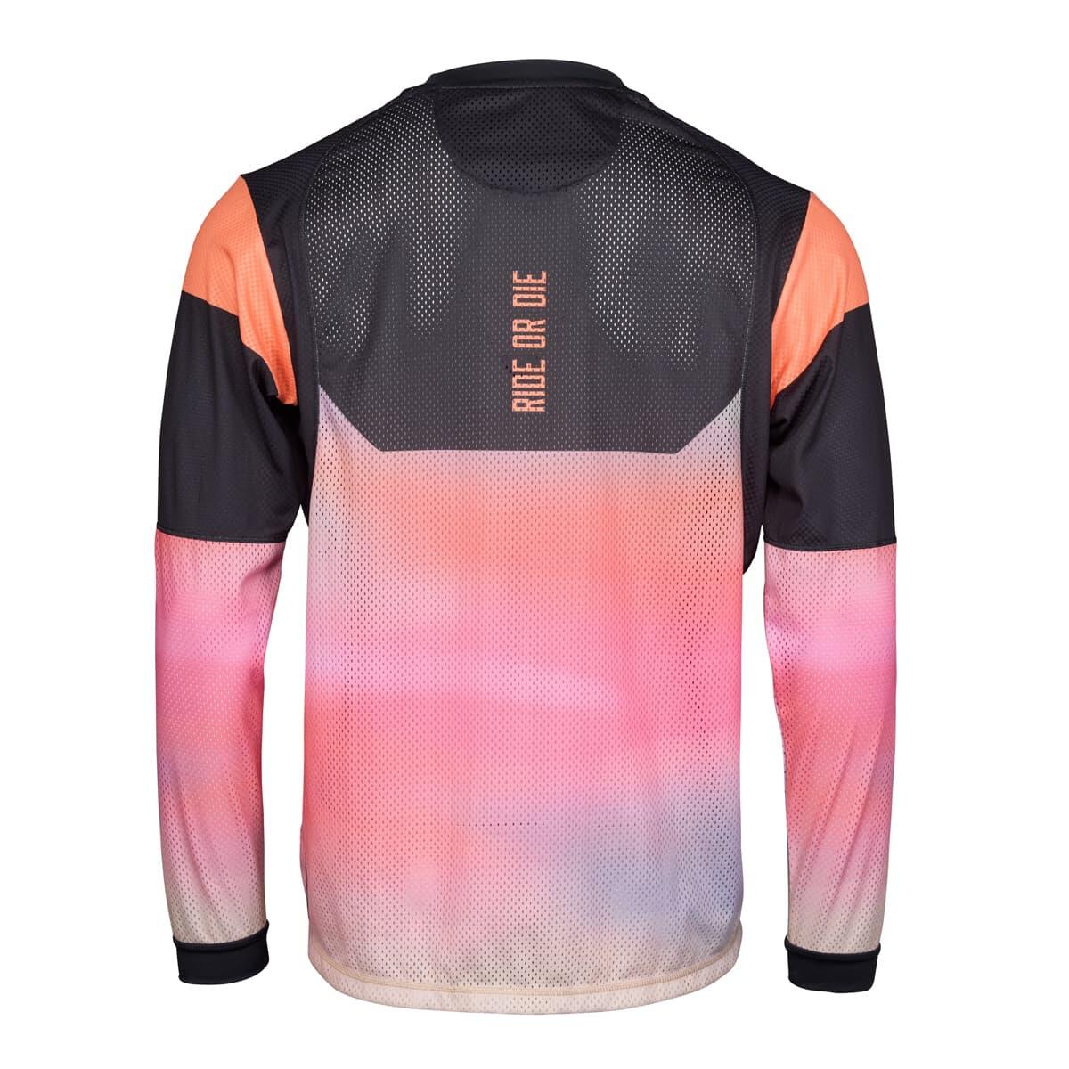 Herren Langarmshirt P-Neon Moon - Bike&Active - orange 3/7
