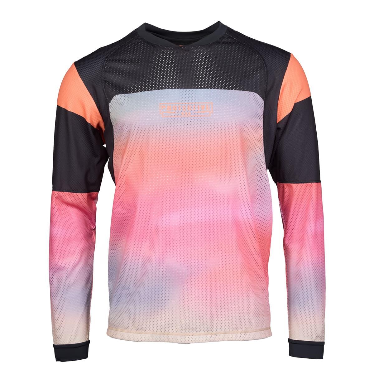 Herren Langarmshirt P-Neon Moon - Bike&Active - orange 2/7