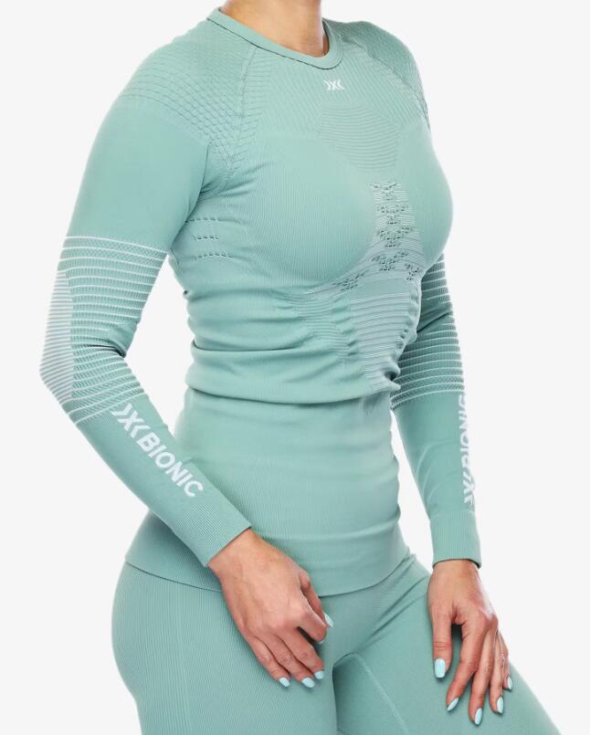 Koszulka termoaktywna damska X-Bionic ENERGIZER 4.0 Green