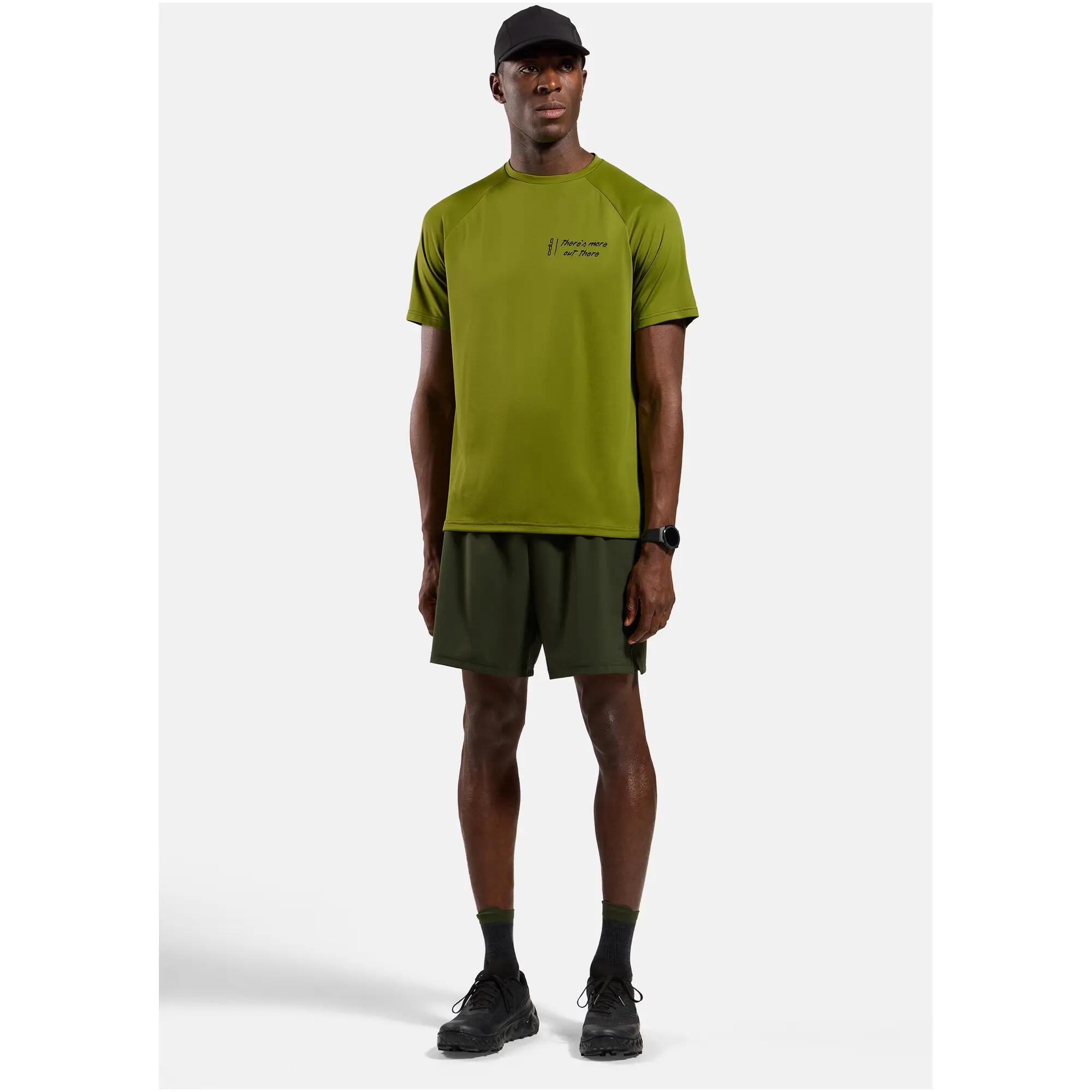 Koszulka z krótkim rękawem męska ODLO T-shirt crew neck s/s ESSENTIAL PRINT 3/6