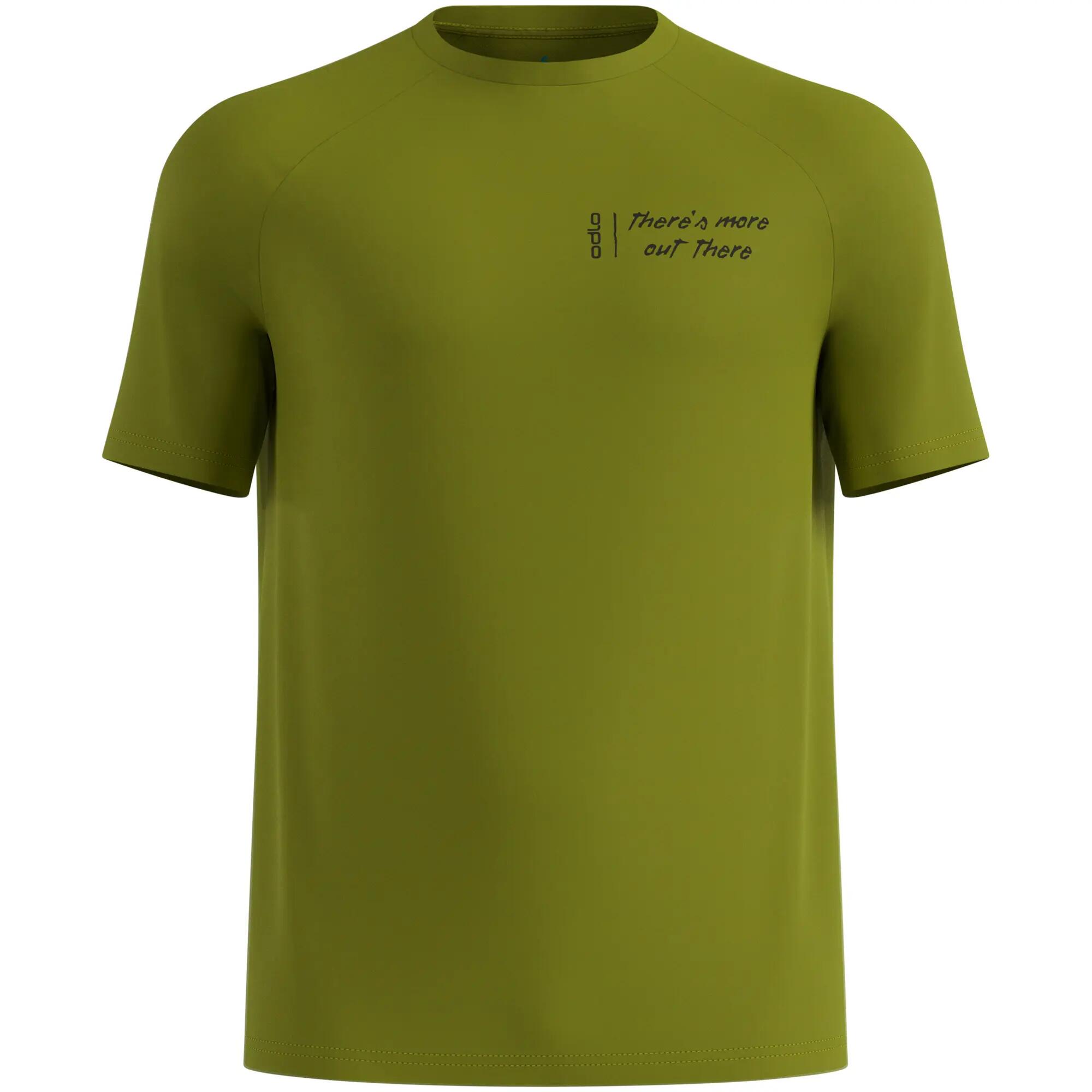 Koszulka z krótkim rękawem męska ODLO T-shirt crew neck s/s ESSENTIAL PRINT 5/6