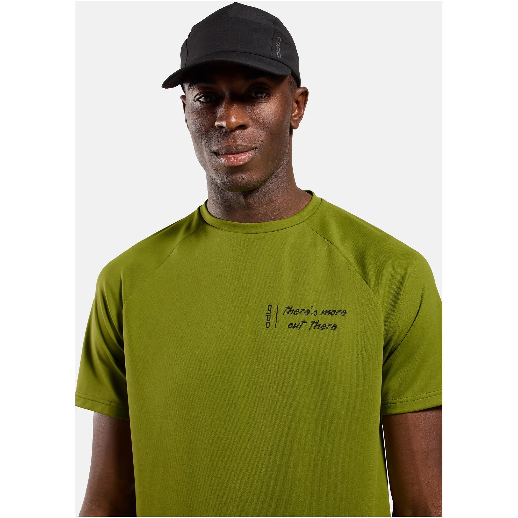 Koszulka z krótkim rękawem męska ODLO T-shirt crew neck s/s ESSENTIAL PRINT 4/6