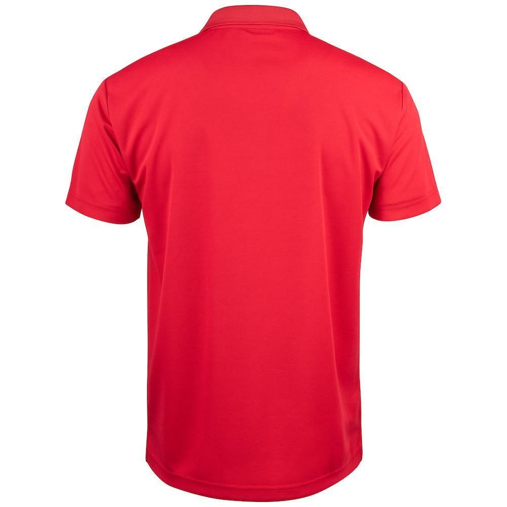 "Basic Active" Poloshirt für HerrenDamen Unisex Damen und Herren Rot 2/4