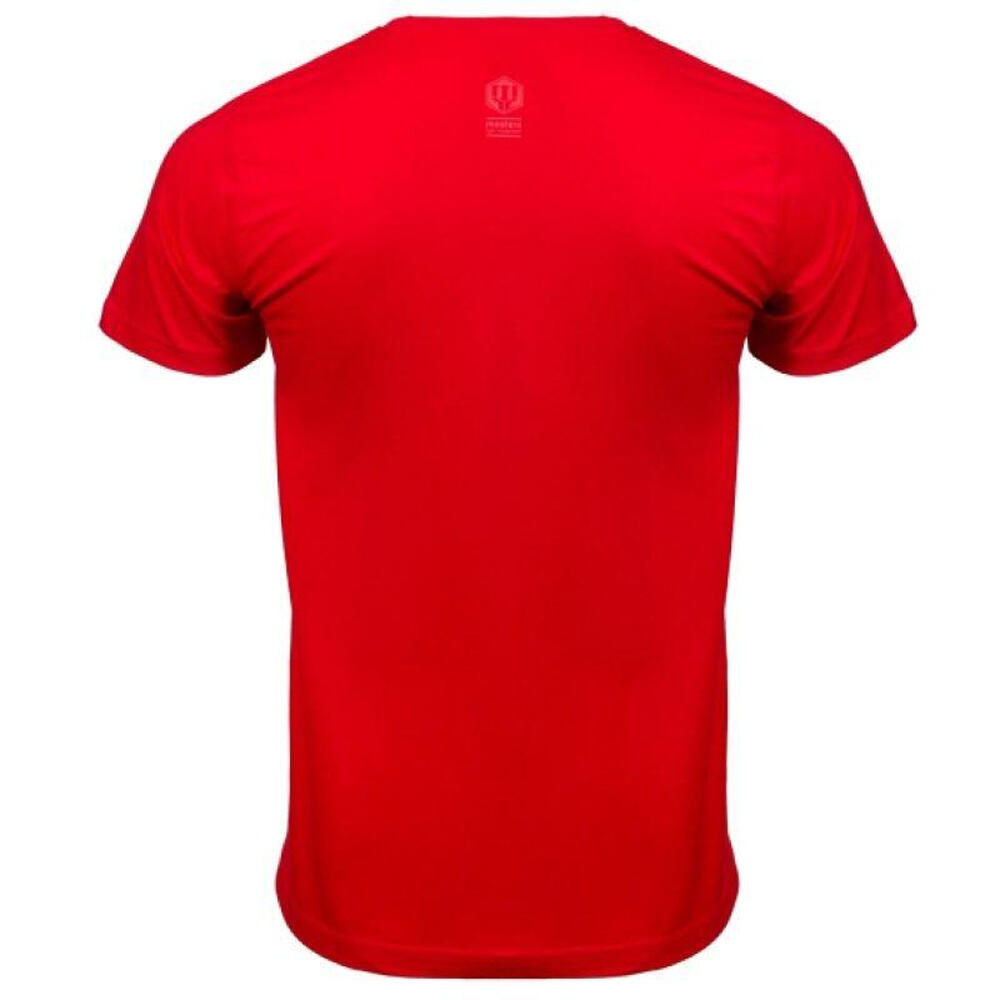 Katoenen herenTshirt (Rood) 2/2