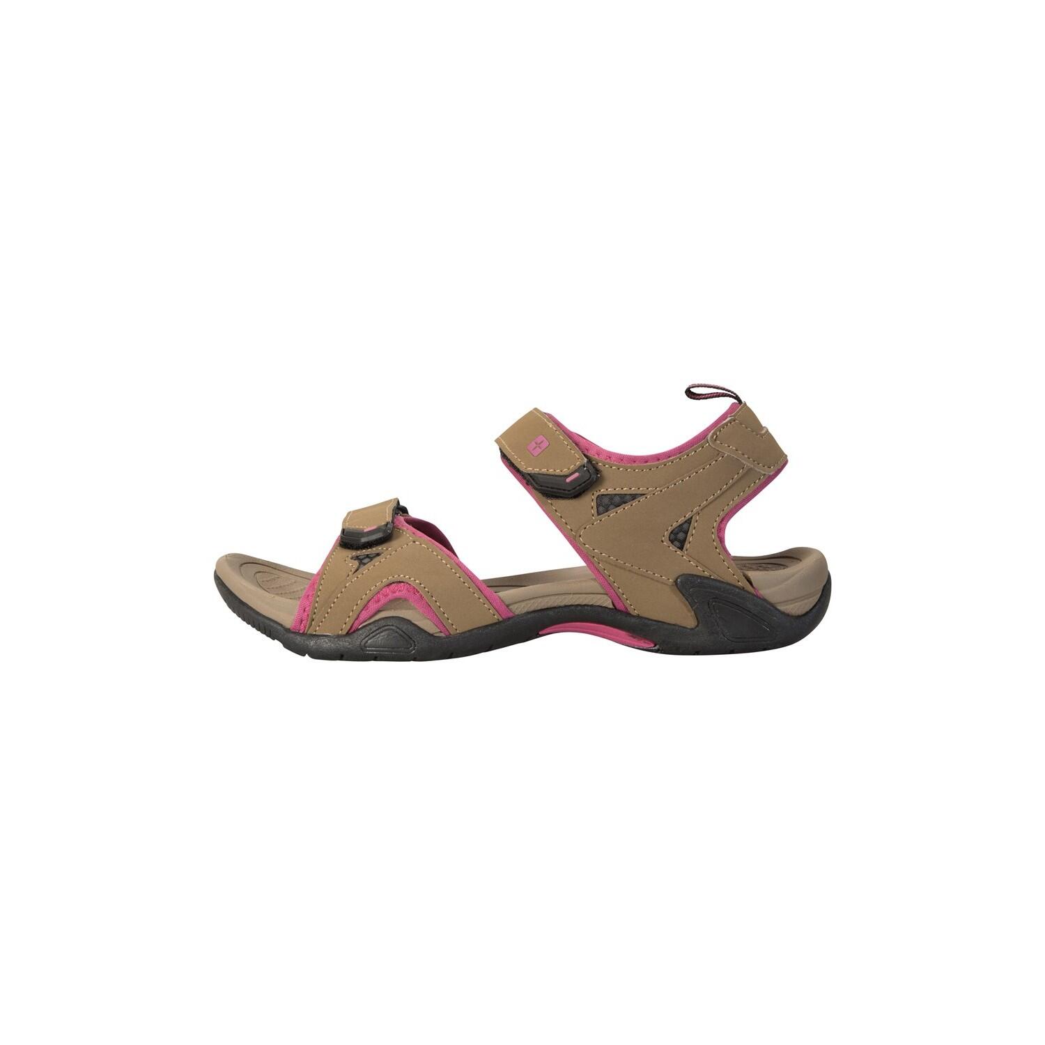 Womens/Ladies Andros Sandals (Brown) 3/6
