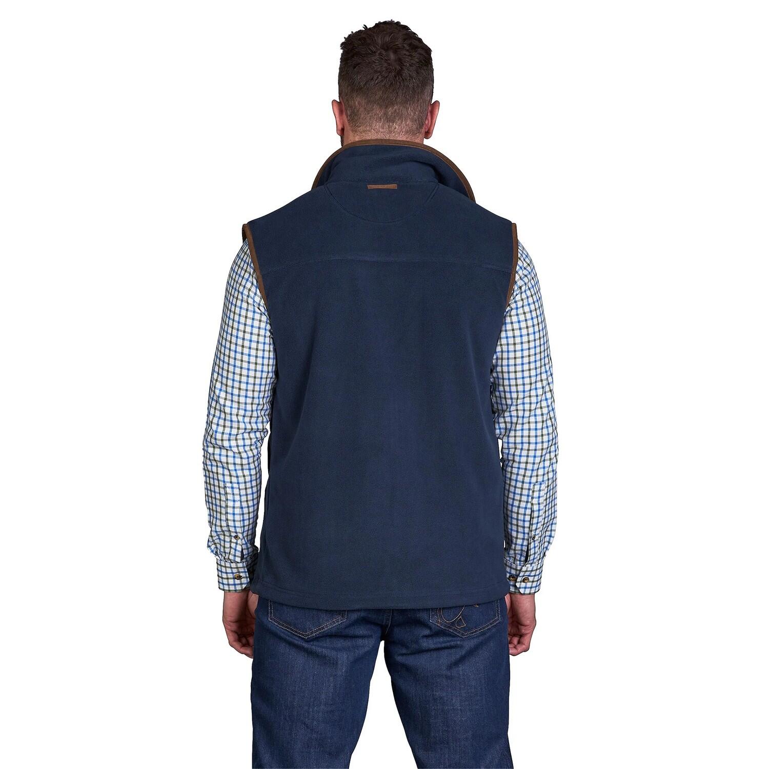 Weste für Herren Marineblau 2/4