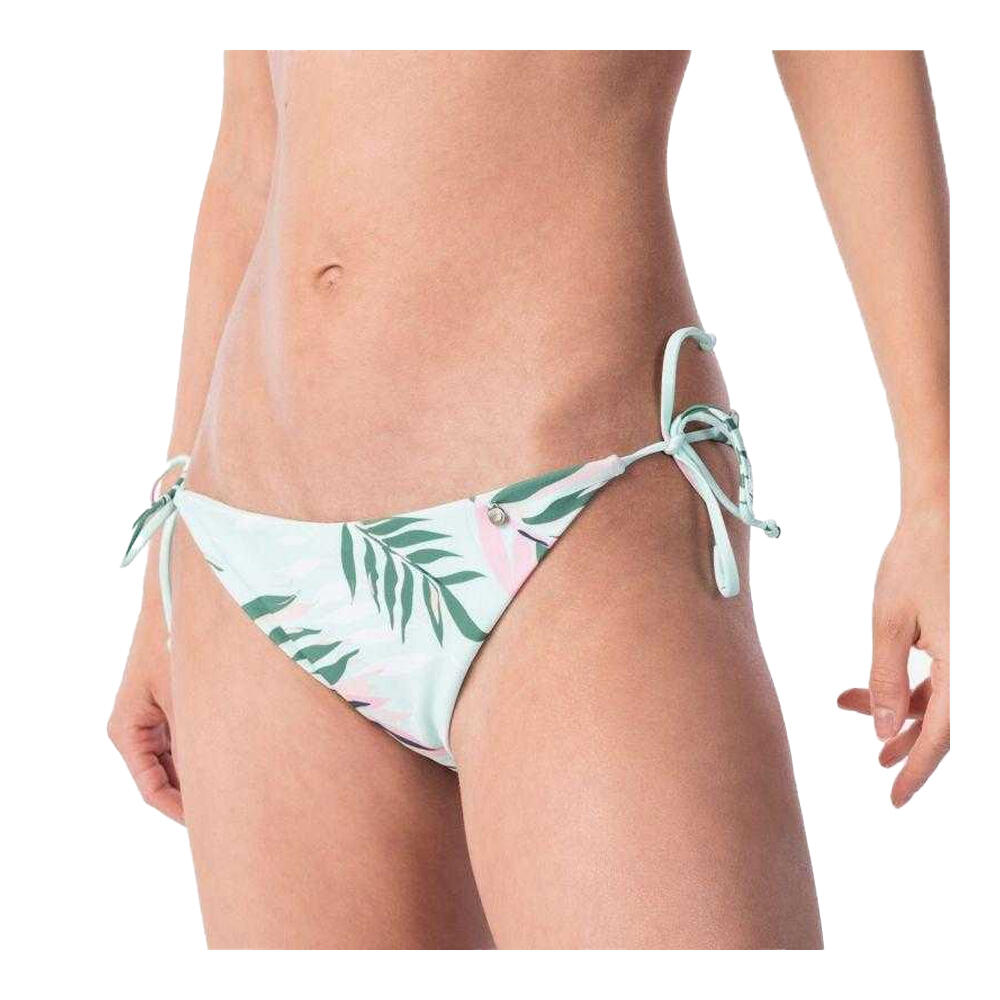 Bikini parte inferior Folhas Latina Mulher (Menta) 3/4