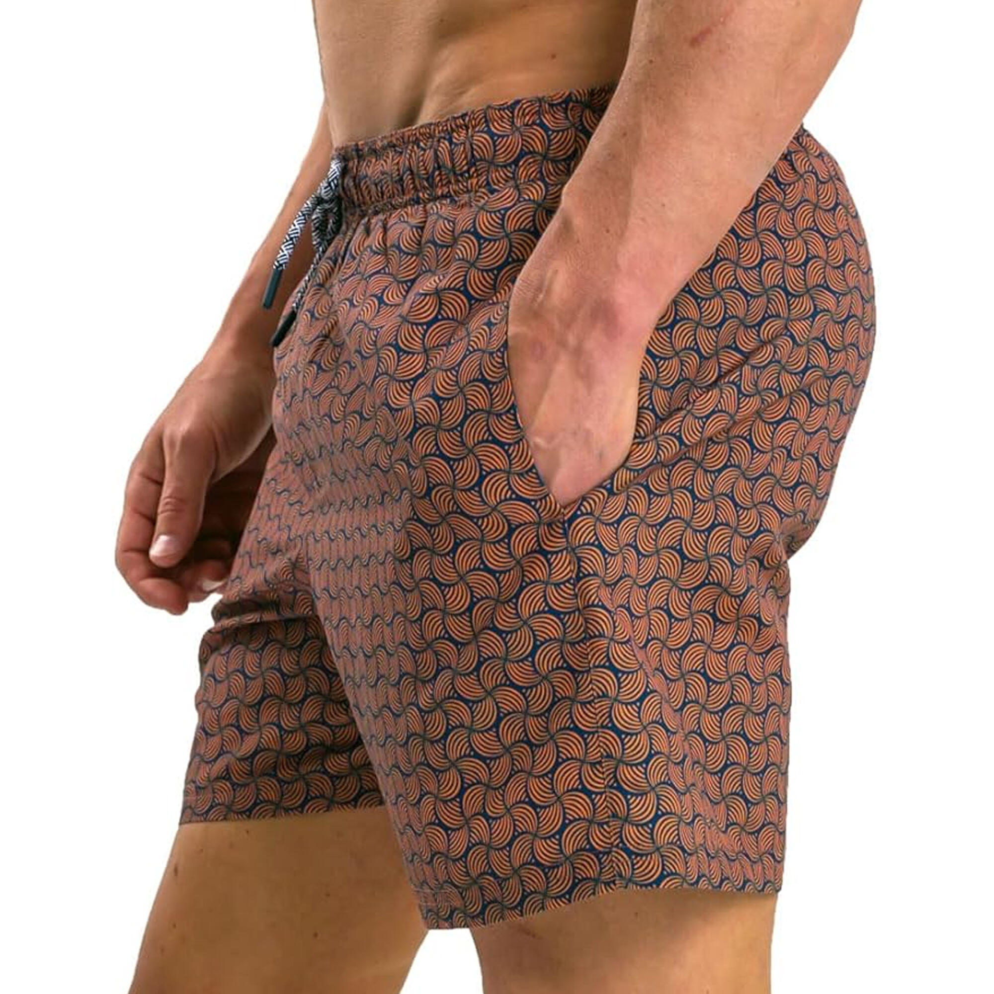 Short De Bain Homme (Orange) 4/4